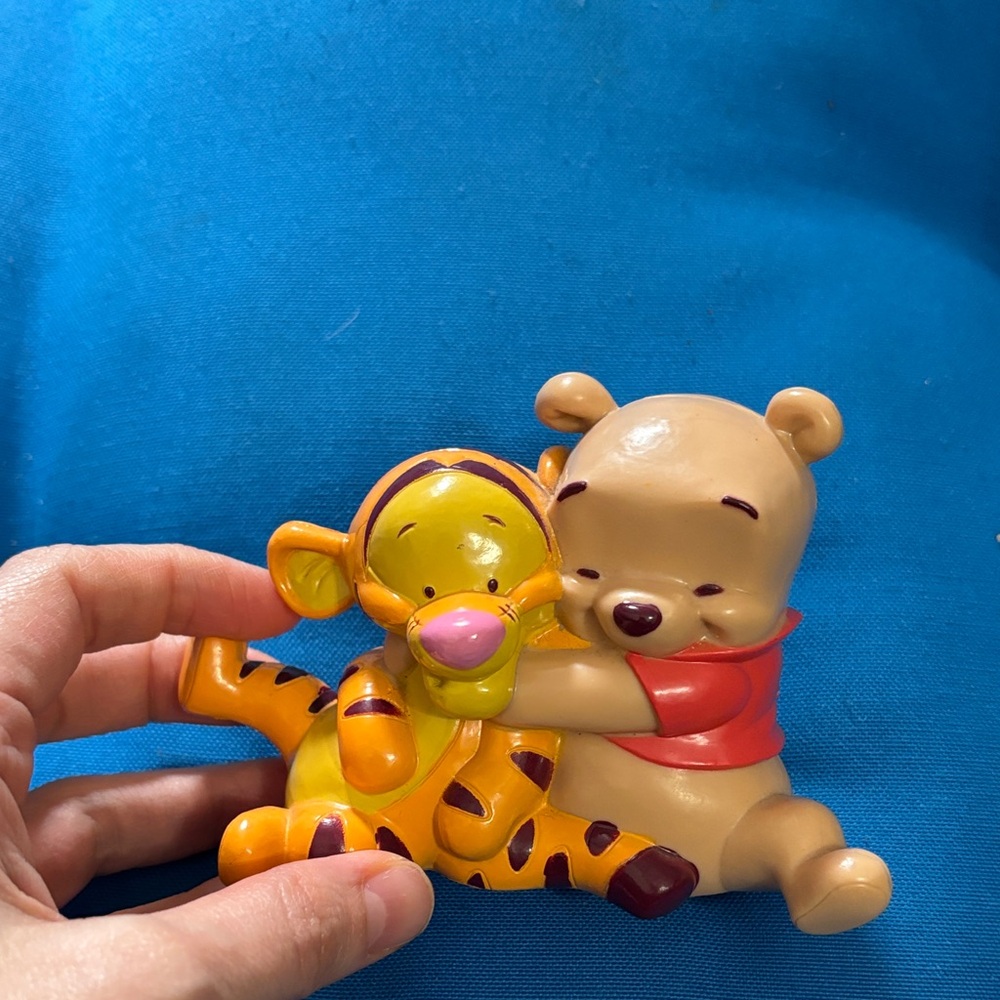 Disney Winnie the Pooh And Tigger Cake Topper Action Figure NWOTS - Picture 1 of 8